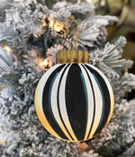 Load image into Gallery viewer, Plaid, Stripe, &amp; Check Set of 3 Ornaments
