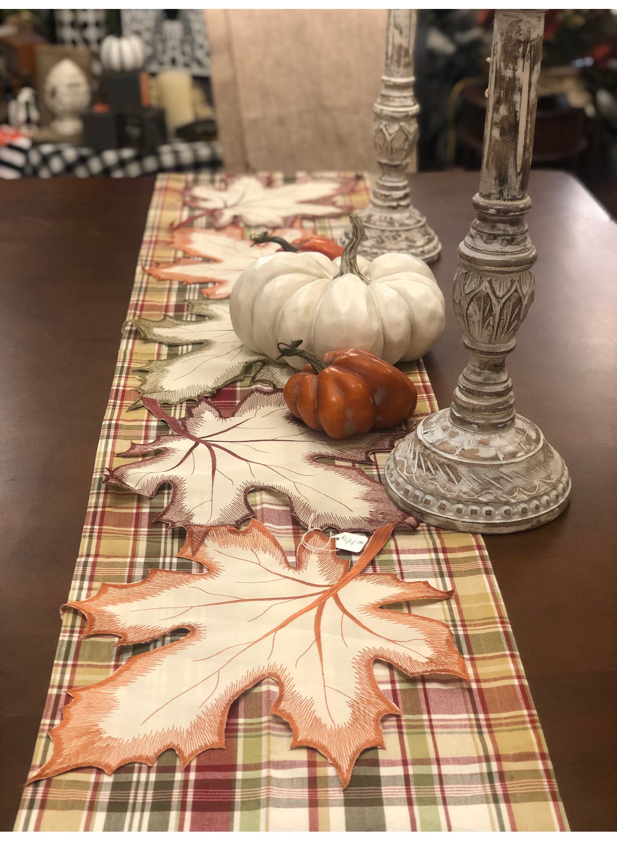 Plaid Table Runner