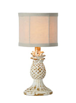 Load image into Gallery viewer, Mini Lamp Cream and Gold Pineapple
