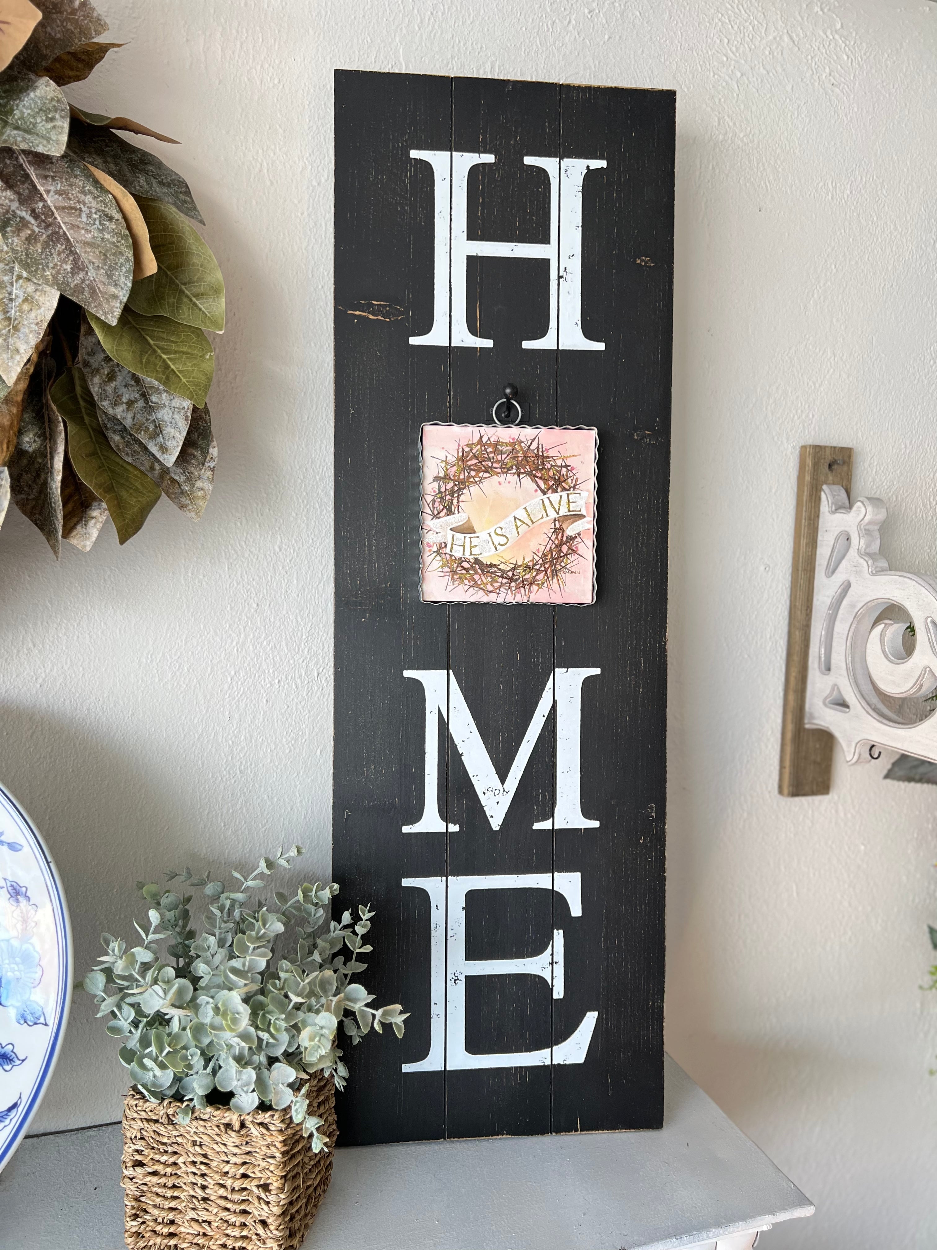 Home Peg Display Board Black