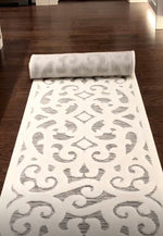 Load image into Gallery viewer, Damask Area Rug Runner
