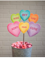 Load image into Gallery viewer, Fun Pile of Candy Hearts Outdoor or Indoor Conversation Hearts
