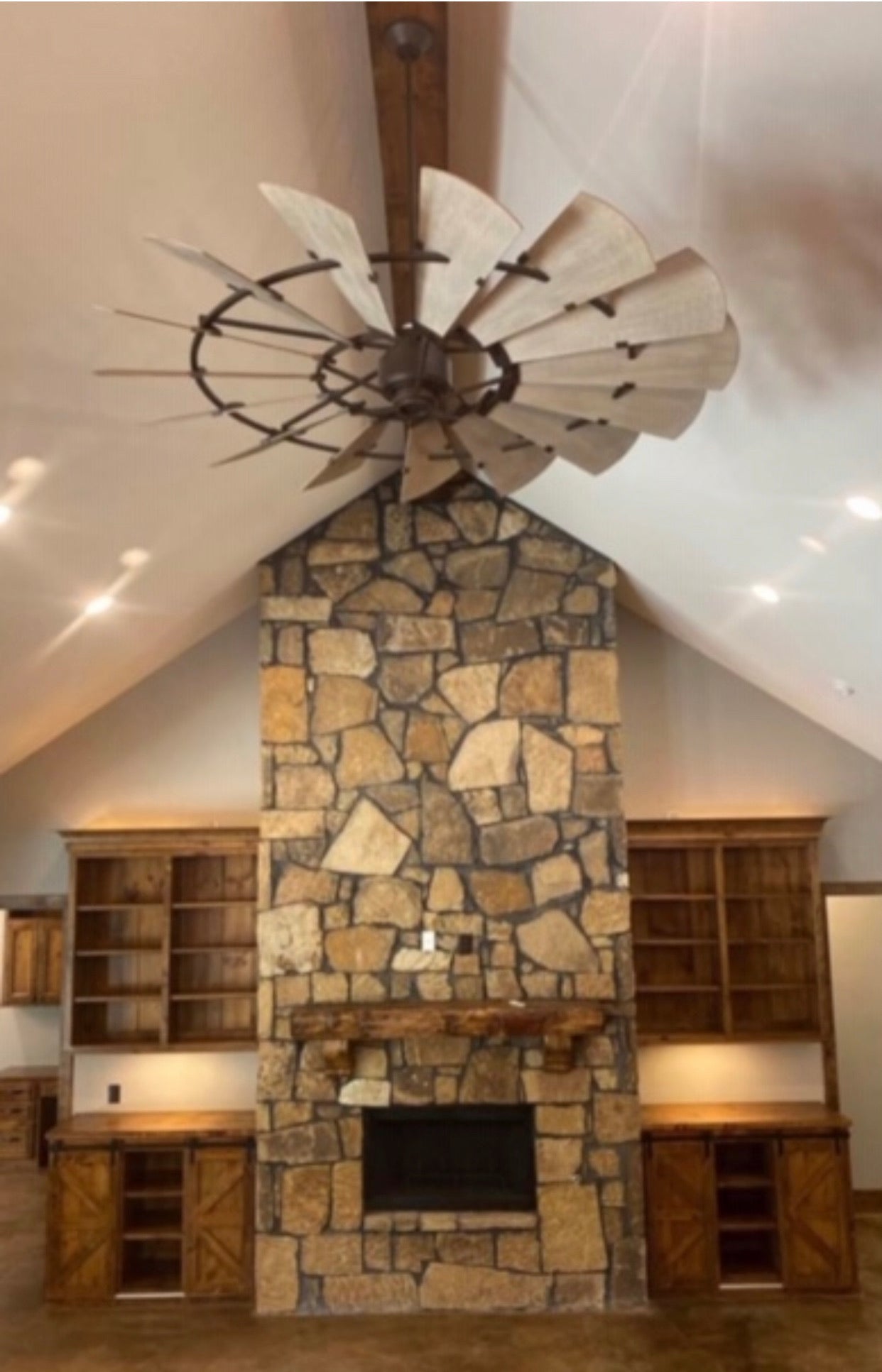 Oiled Bronze Windmill Indoor Ceiling Fan