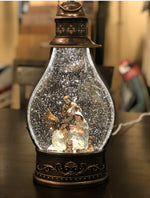 Load image into Gallery viewer, Snow Globe Holy Family LED
