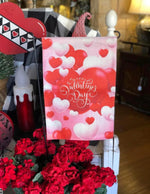 Load image into Gallery viewer, Valentines Day: Hearts Valentines Day Flag

