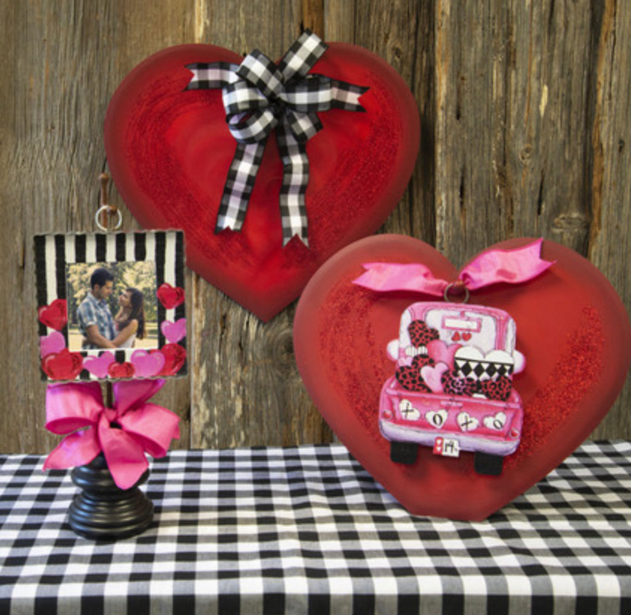 Red Display Heart for Mini Prints or Charms