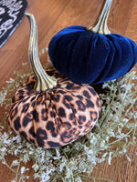 Load image into Gallery viewer, Leopard Stuffed Pumpkin
