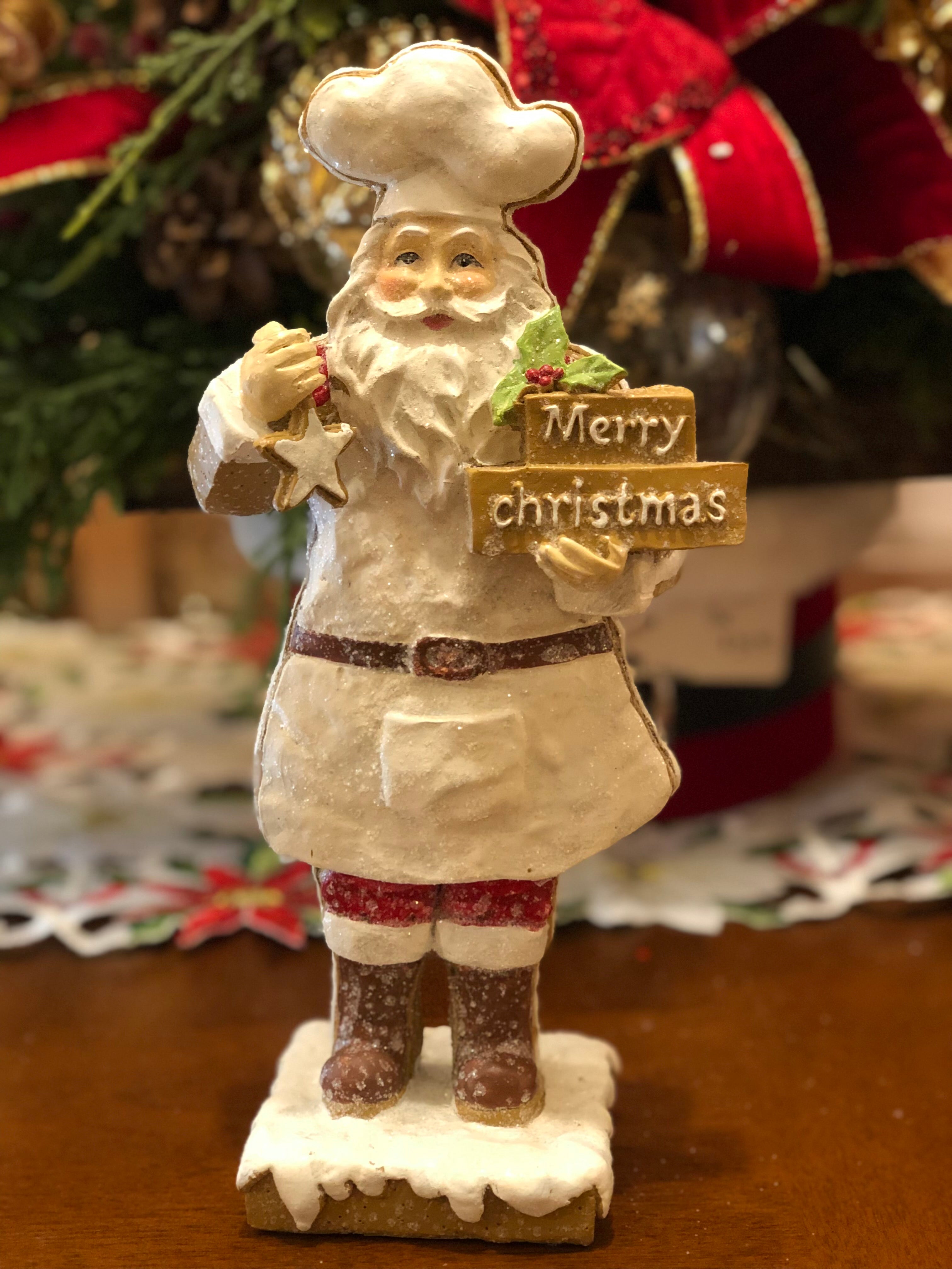 Baker Santa Clause Gingerbread Cookie