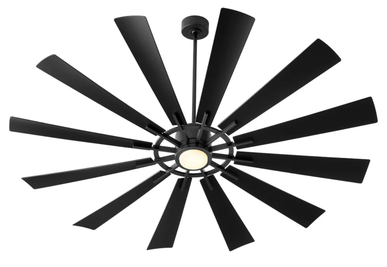 NEW! 72" Cirque Ceiling Fan DAMP