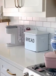 Enameled Bread Box