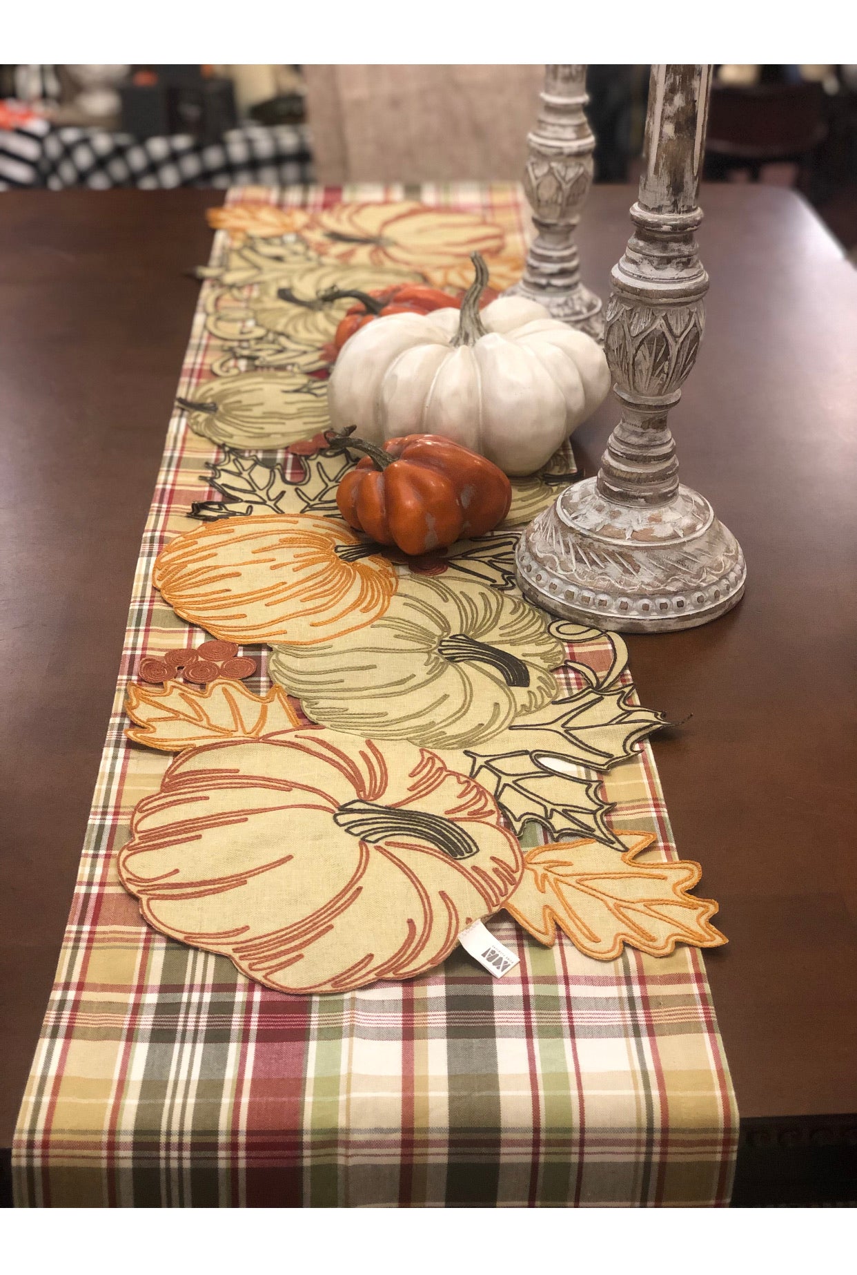 Plaid Table Runner