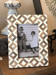 Wooden Aztec Picture Frame