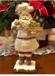 Baker Santa Clause Gingerbread Cookie