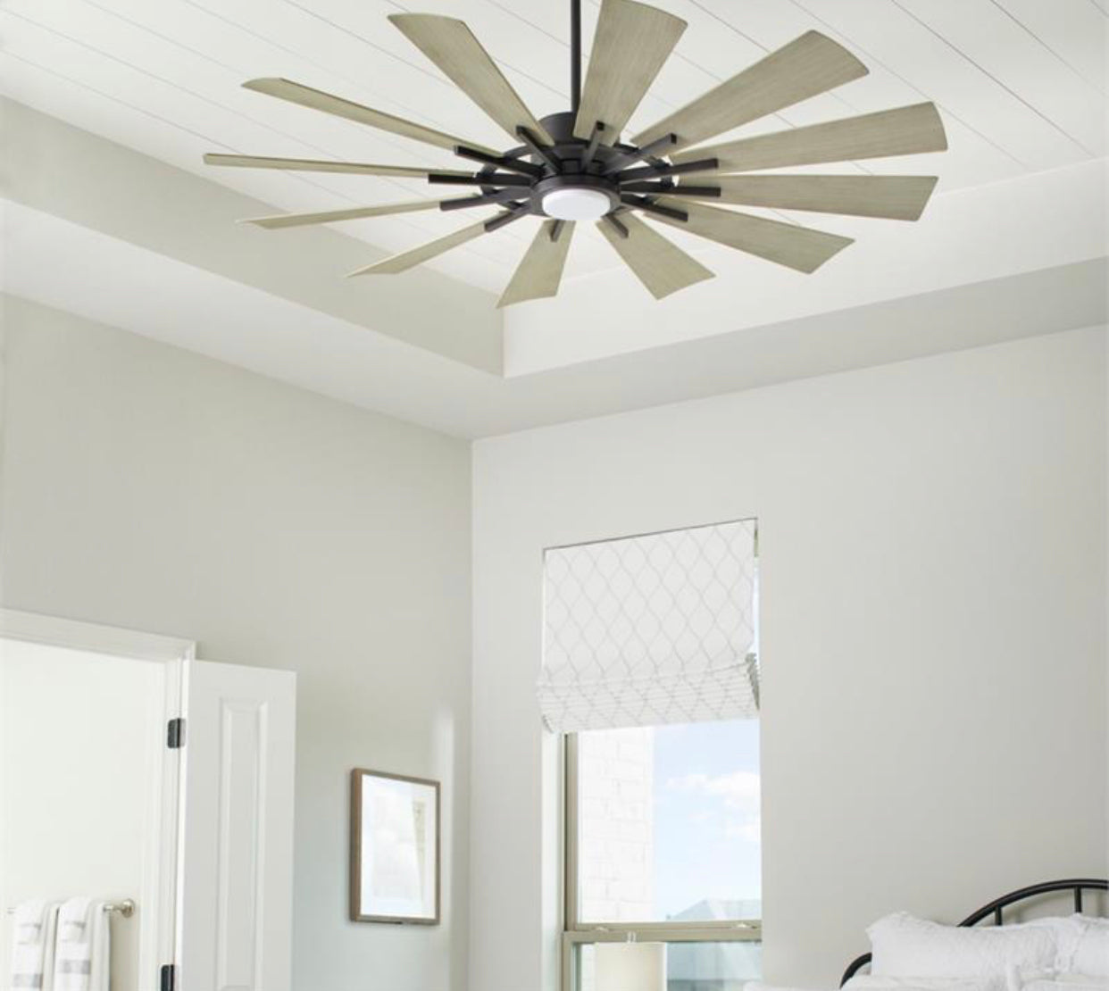 NEW! 72" Cirque Ceiling Fan DAMP