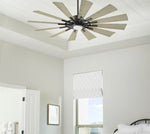 Load image into Gallery viewer, NEW! 72&quot; Cirque Ceiling Fan DAMP
