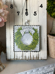 Boxwood Wreath Mini Print