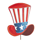 Load image into Gallery viewer, Americana: Uncle Sam Metal Hat Stake
