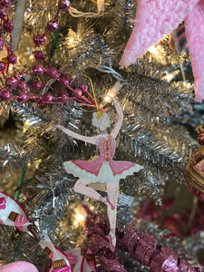 Pastel Collection Ballerina Ornament