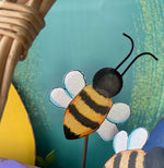 Load image into Gallery viewer, BEE Metal Stake Outdoor or Indoor
