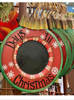 Load image into Gallery viewer, Days Til’ Christmas Chalk Center Ornament
