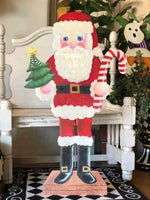 Load image into Gallery viewer, Nutcracker Santa Claus Metal Outdoor/Indoor
