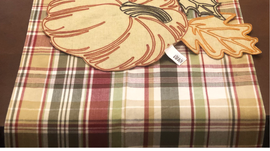 Plaid Table Runner