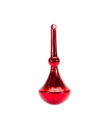 Load image into Gallery viewer, Ruby Red Elegant Set of 2 Ornaments
