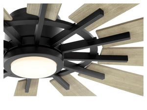 NEW! 72" Cirque Ceiling Fan DAMP