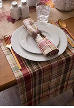 Load image into Gallery viewer, Plaid Table Runner
