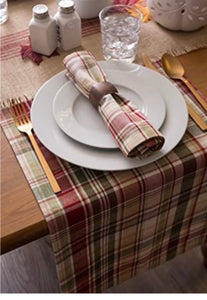 Plaid Table Runner