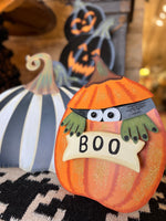 Load image into Gallery viewer, Boo Pumpkin with Creeper
