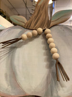 Load image into Gallery viewer, Green &amp; Cream Pumpkins with Farmhouse Beads
