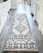 Load image into Gallery viewer, Aztec Area Runner Rug 2’-3” x 7’-6”
