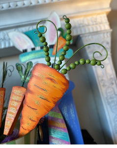 Beaded Metal Carrot